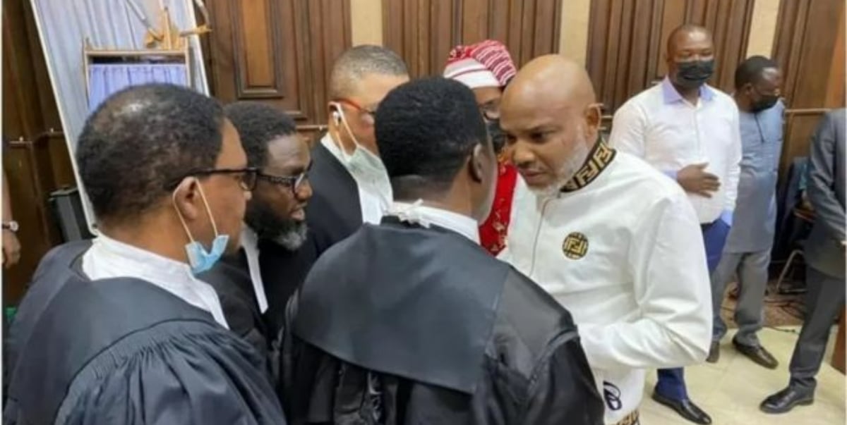 Family sacks Nnamdi Kanu’s lawyers over refusal to see client