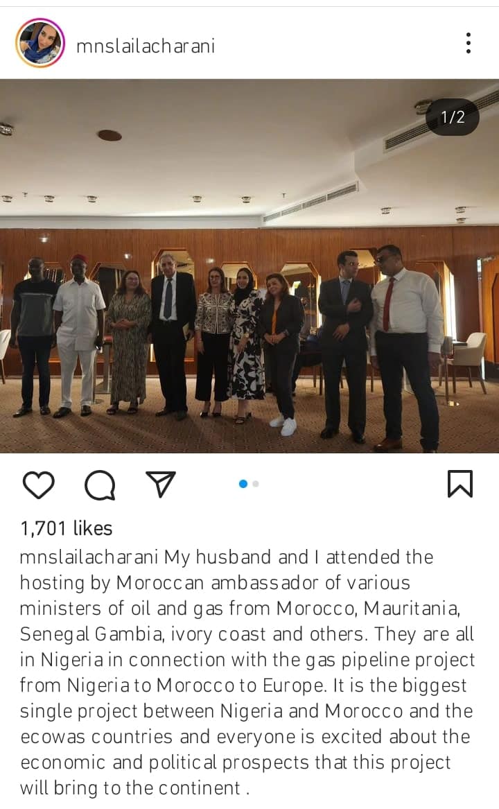 “You’re suffering in this marriage” - Fans question Laila Charani over social distance with husband, Ned Nwoko at recent event