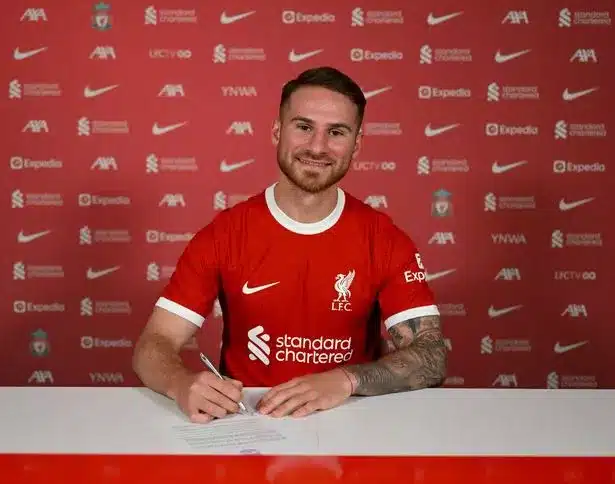 Mac Allister rejected No. 8 jersey at Liverpool because of Gerrard