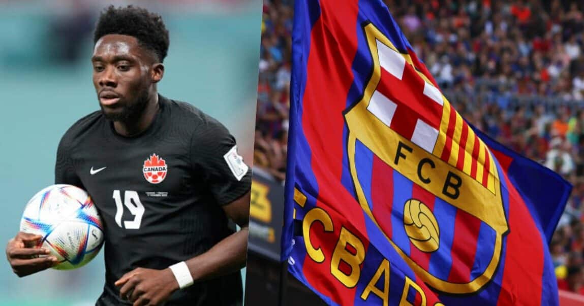 Davies accuses Barcelona of not wanting him because he's Canadian