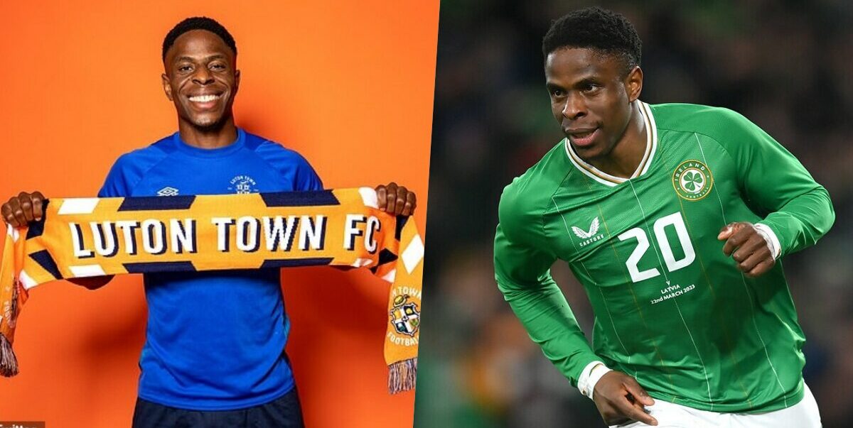 Nigerian-born footballer Chiedozie Ogbene joins Luton Town