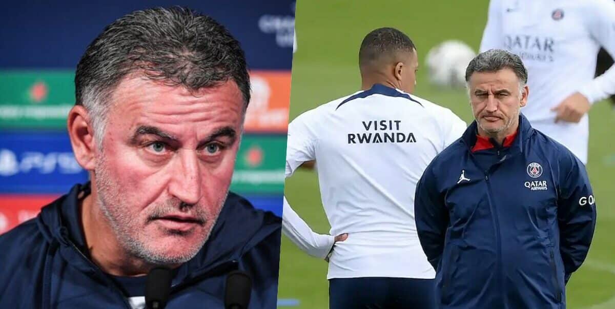 PSG coach Christophe Galtier and his son arrested over alleged racism