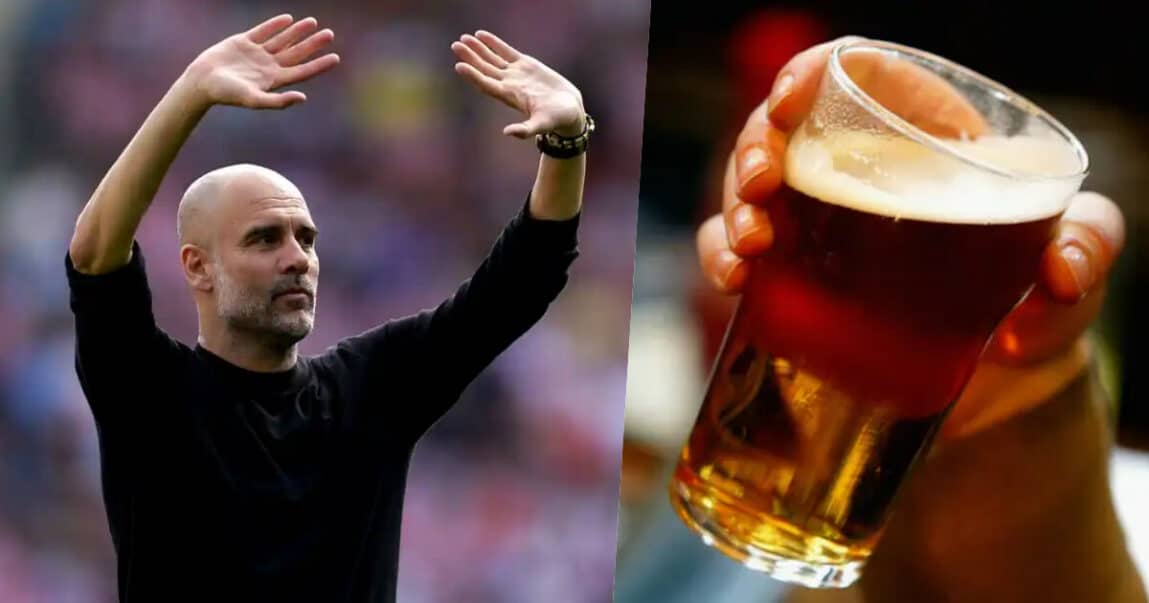 Have the right portion of beer - Guardiola tells Man City fans