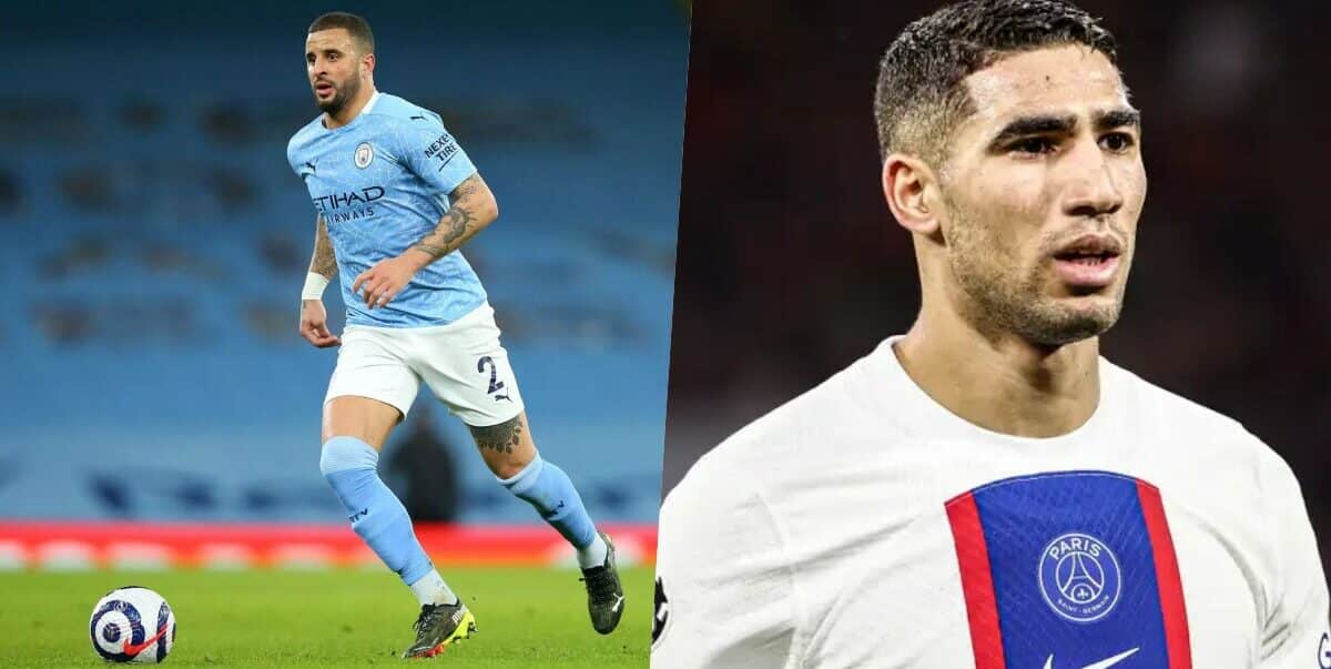 Manchester City considers replacing Kyle Walker with Achraf Hakimi