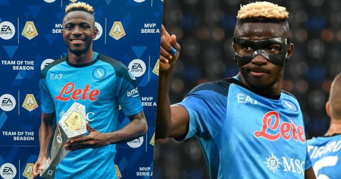Osimhen becomes first African player to win golden boot in Serie A in 125 years