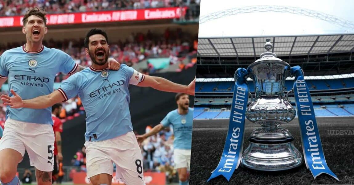 Manchester City wins FA Cup final after defeating Manchester United