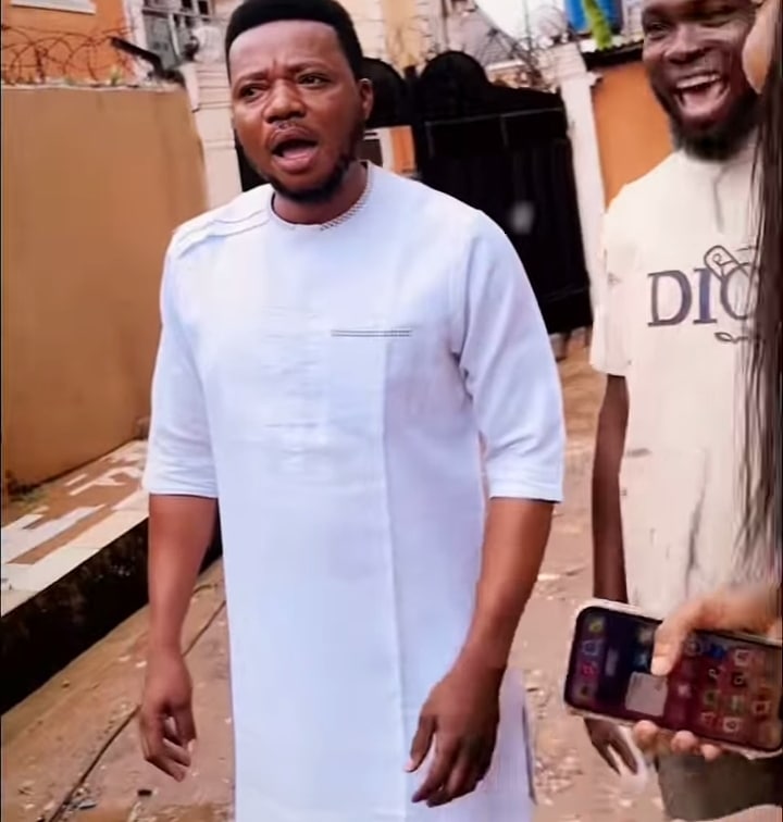 "My queen has done it again" – Ayo Olaiya dumbstruck as wife surprises him with new car (Video)