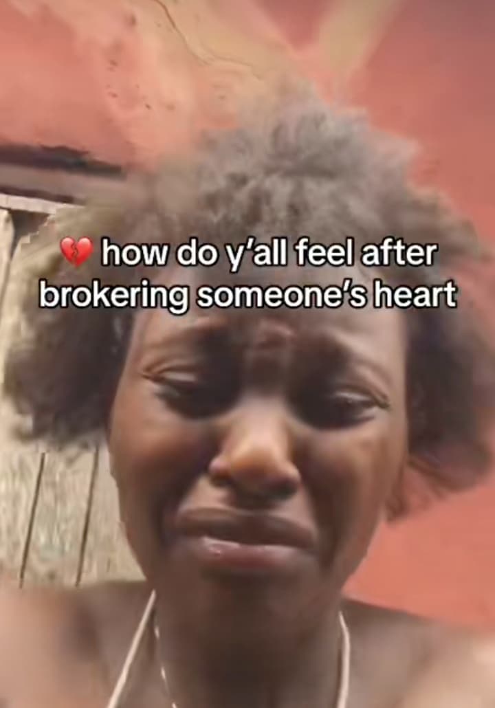 Lady shares video of herself drinking bleach after suffering heartbreak