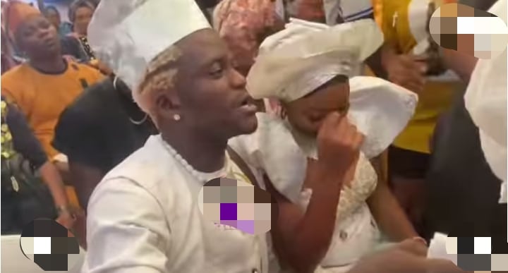 Ashabi Simple says as she gets married to Portable. Photo Credit: Ashabi Simple. Source: Instagram.