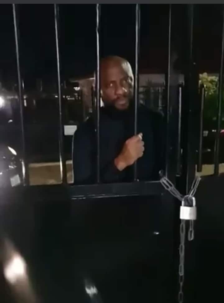 Wahala as Judy Austin locks Yul Edochie outside their home