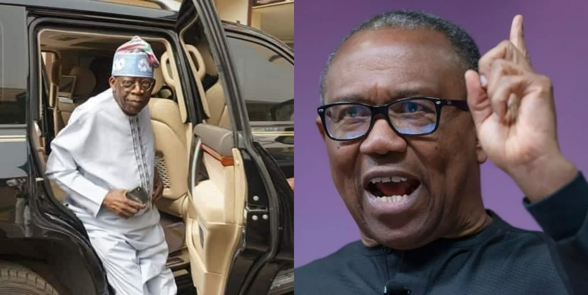 Peter Obi reacts to Tinubu’s long convoy, says "leaders must show example"