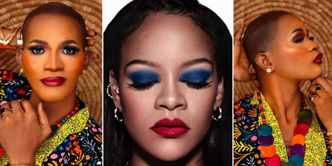 “Why is everyone saying I look so much like Rihanna” - Uche Maduagwu questions