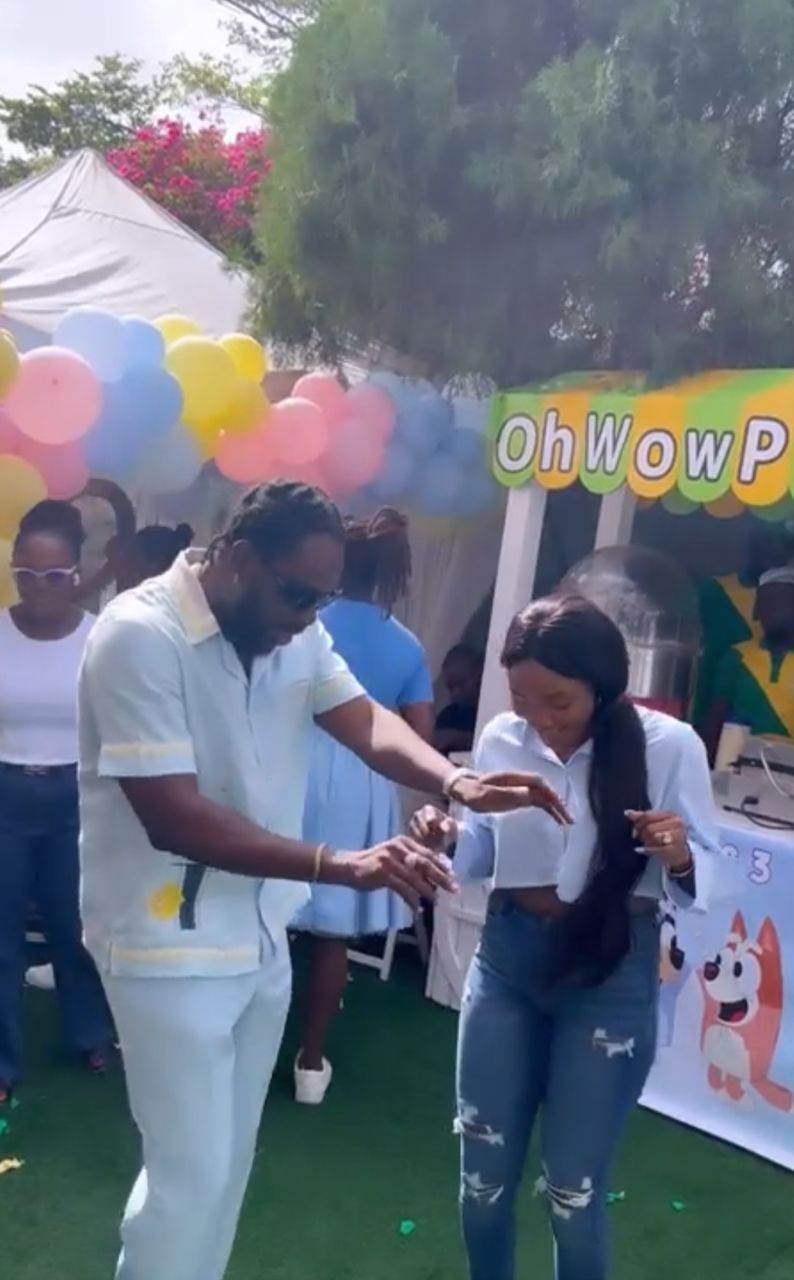 Simi and Adekunle Gold throw lavish party for daughter's 3rd birthday (Video)