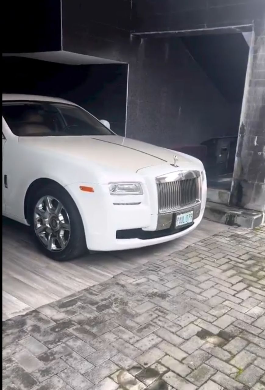 Paulo Okoye shows off his fleet of cars, Iyabo Ojo reacts