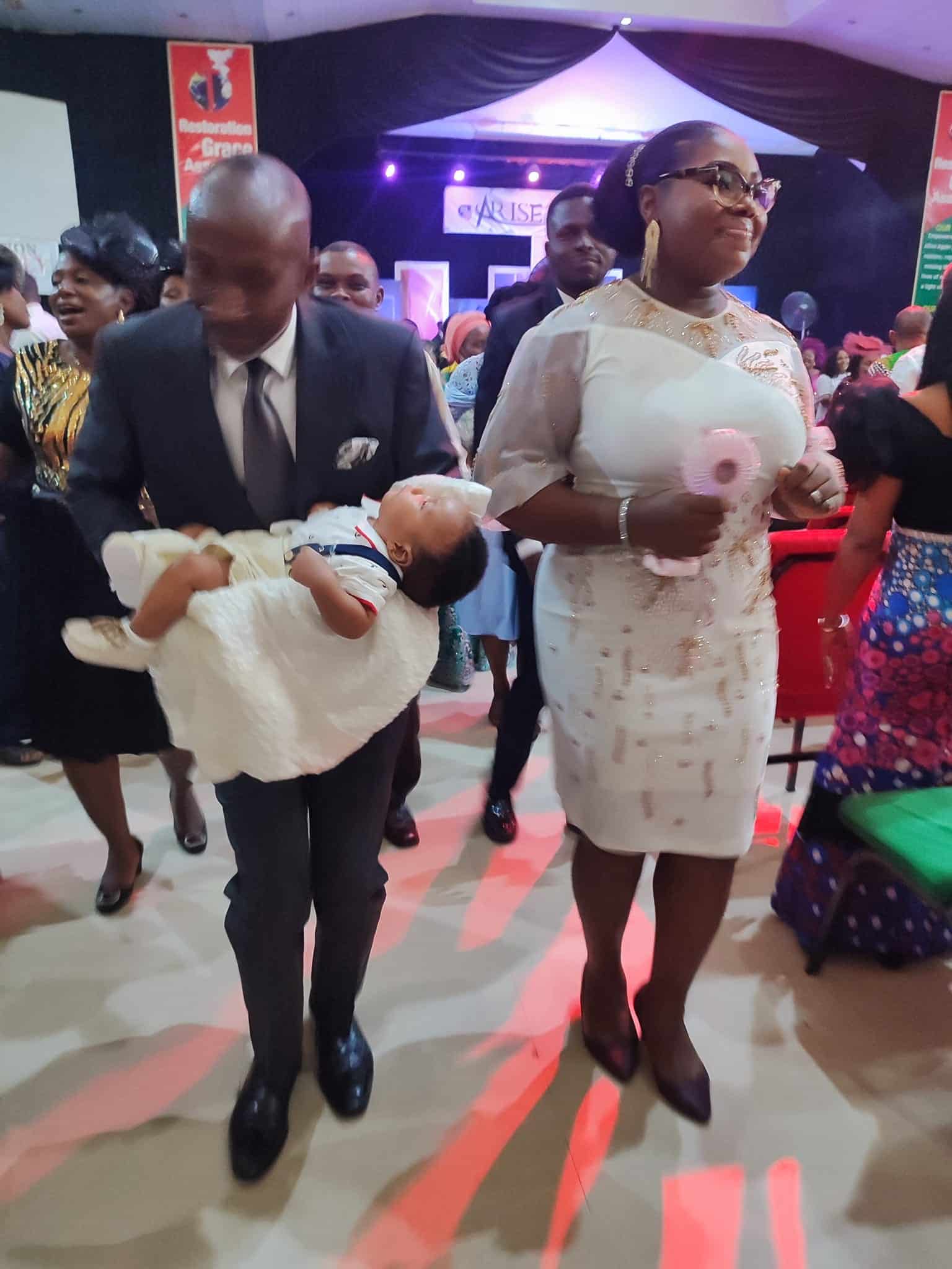 Pastor gives testimony as they welcome child after 15 years of waiting
