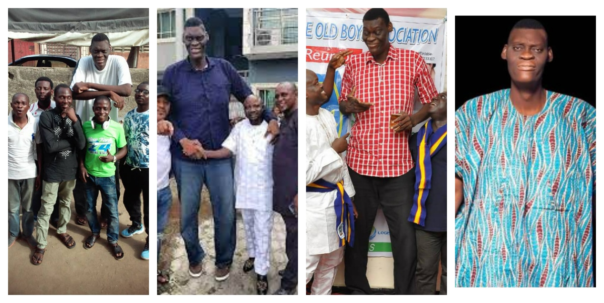 BREAKING: Tallest man in Nigeria, Afeez Agoro, dies at 48