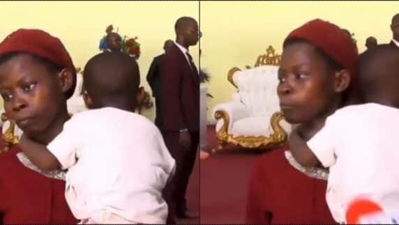 "I've sold 5 out of my 6 children, 30 others" — Woman confesses in church (Video)