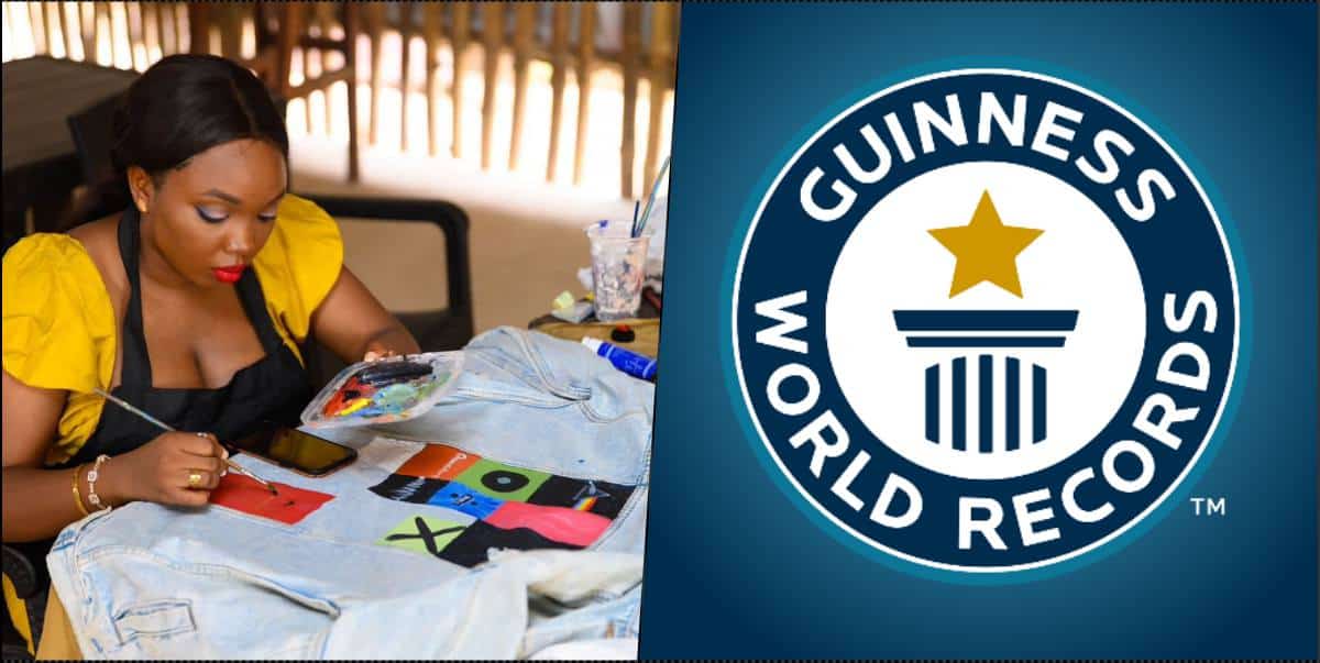 Nigerian lady set to paint for 3 days, Guinness World Records approves