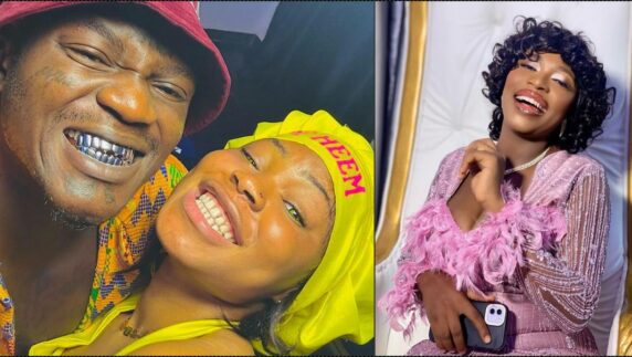 Portable's wife reacts after husband's 4th baby mama, Ashabi declares being happy to share their man