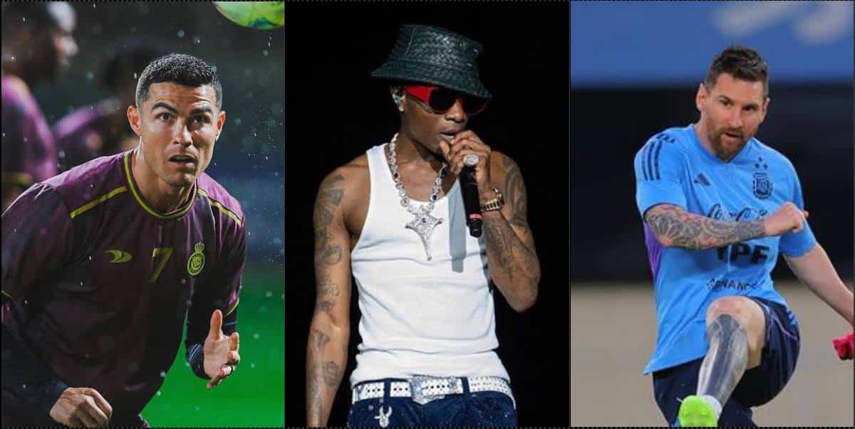 Wizkid names best footballer between Messi or Ronaldo