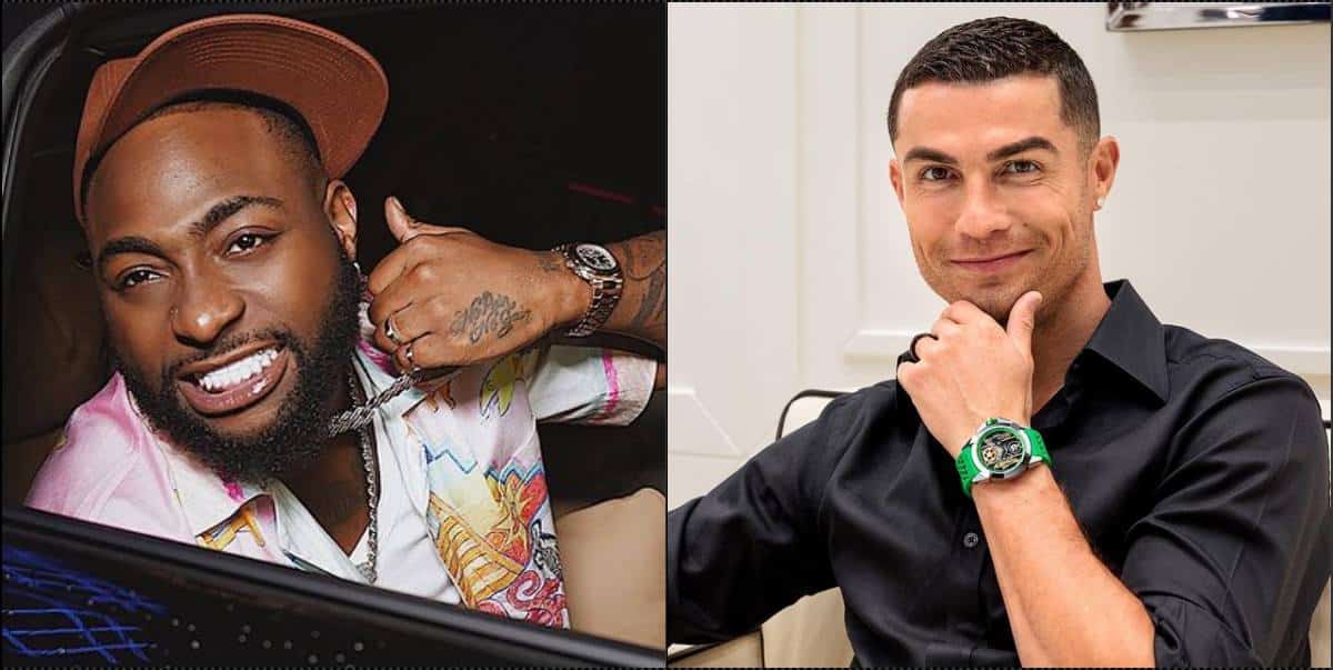 "Cristiano Ronaldo is my very good friend" — Davido