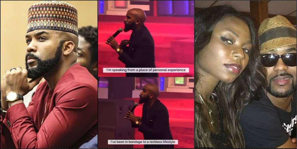 Throwback sermon of Banky W supposedly hinting at his alleged affair with Niyola 