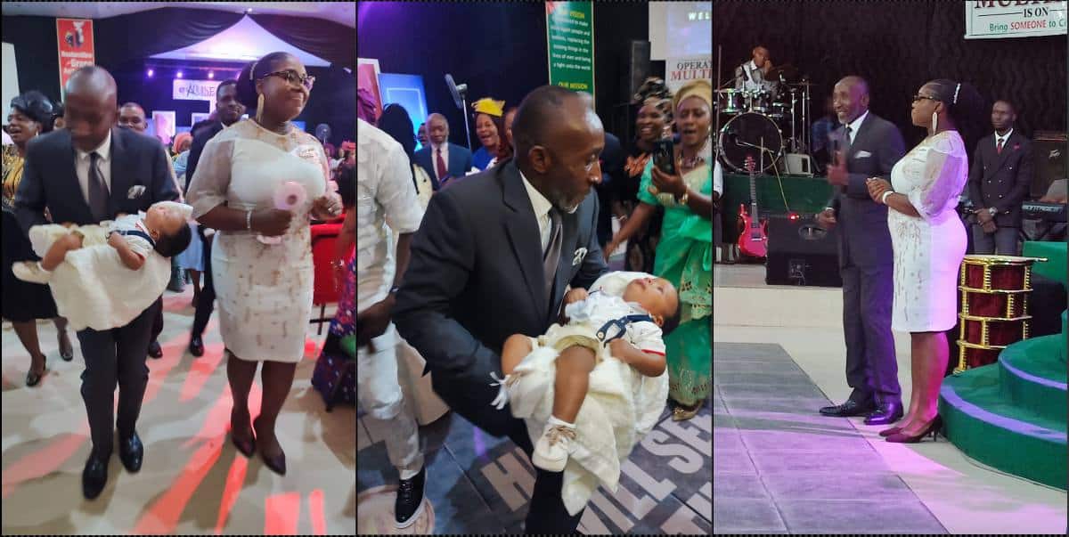 Pastor gives testimony as they welcome child after 15 years of waiting