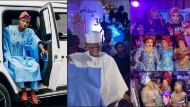 Bobrisky, Mercy Aigbe, others storm Alesh Sanni’s 30th birthday party (Video)