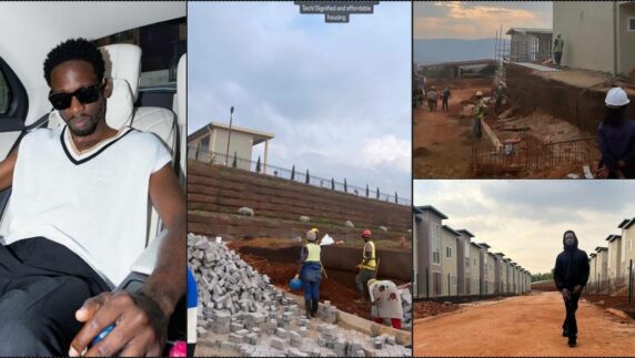 Mr Eazi shows off multi-million naira estate project in Rwanda