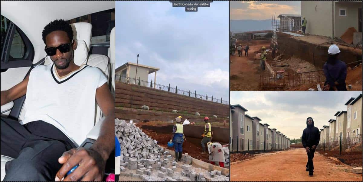 Mr Eazi shows off multi-million naira estate project in Rwanda