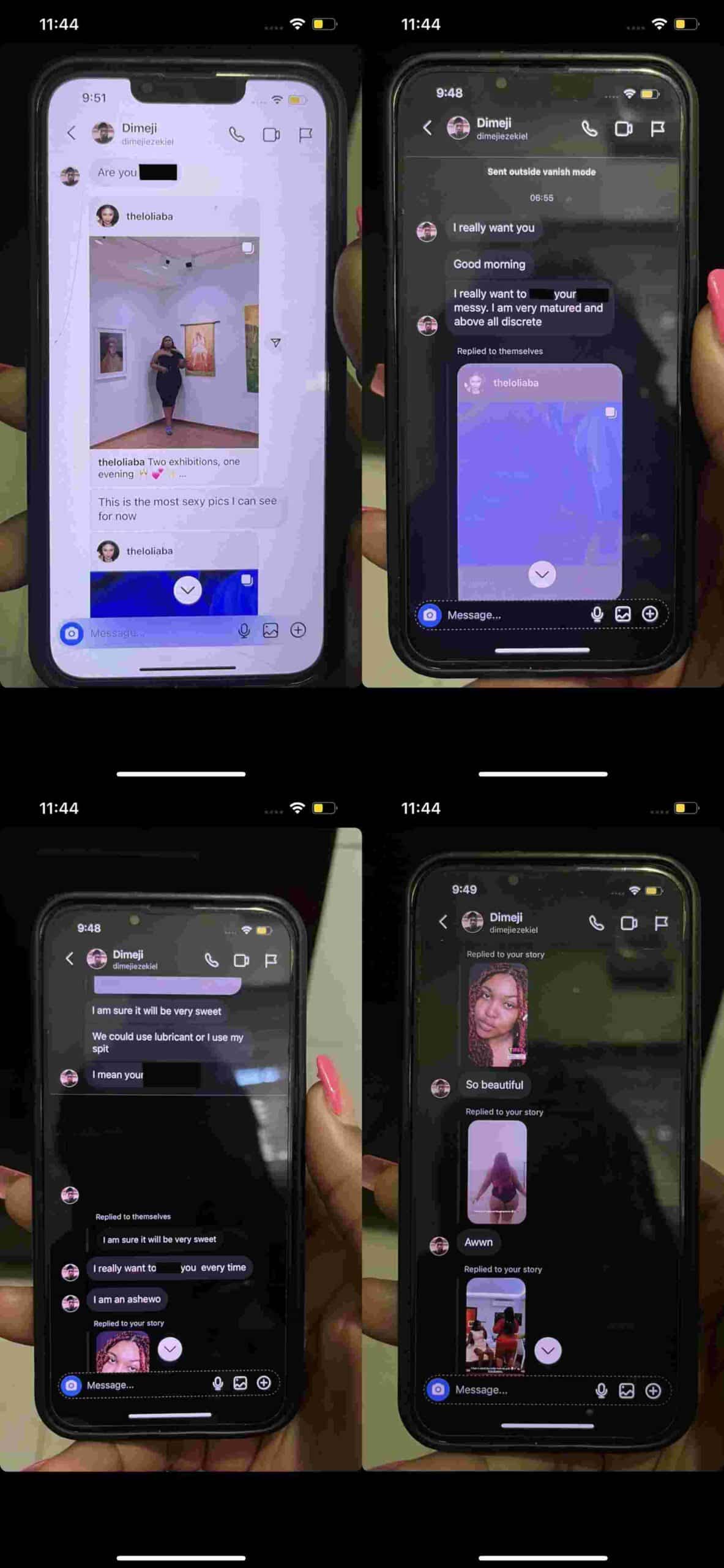 Man loses job after sexually harassing lady online