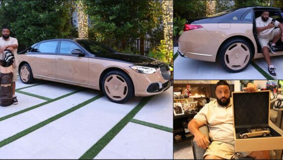 DJ Khaled joins Davido, acquires Mercedes-Maybach S-Class S680 By Virgil Abloh