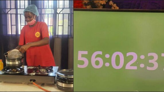 Chef Dammy hits 56 hours, calls for prayers (Video)