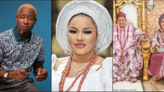 Late Alaafin’s wife, Queen Dami hunts for love, mocked by Lege (Video)