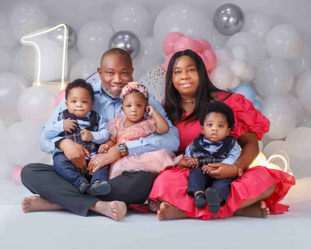 Couple welcomes triplets after 12 years of childlessness
