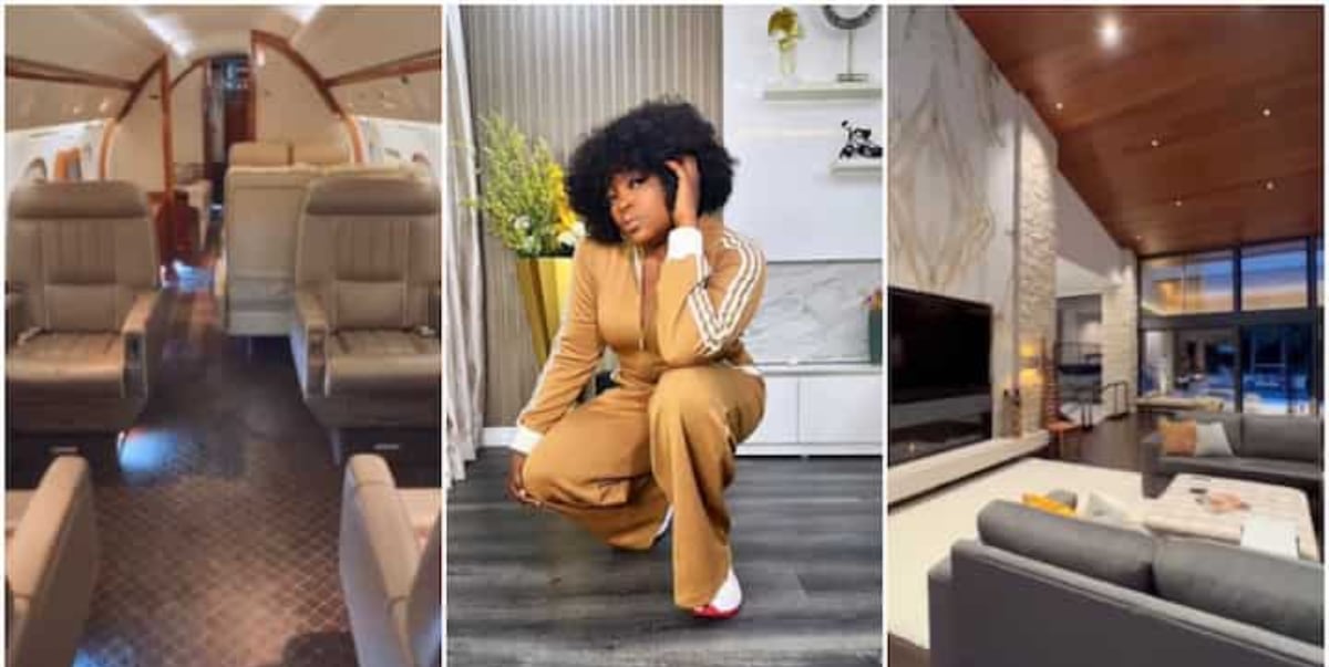 Funke Akindele enchants fans with lavish dreams.