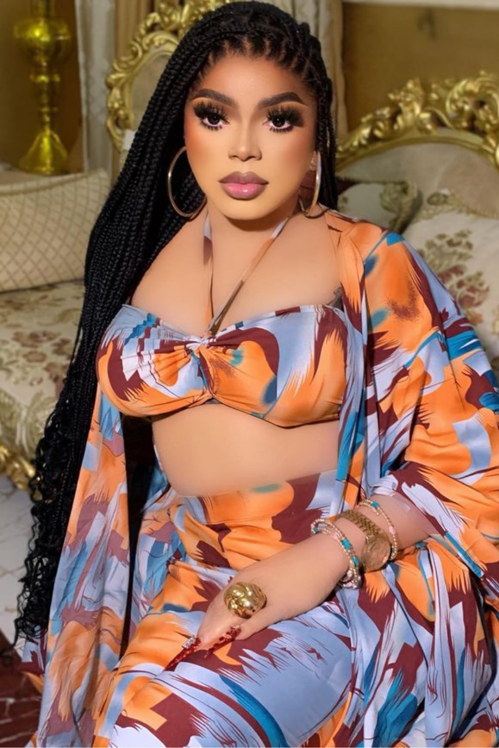 Blac Chyna announces Bobrisky as ambassador for her luxury hair brand. 