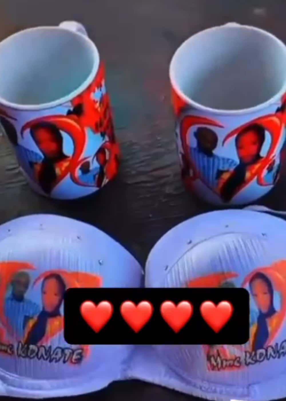 Where una dey see this love?" -Reactions erupt as boyfriend surprises babe with customized underwear featuring their faces