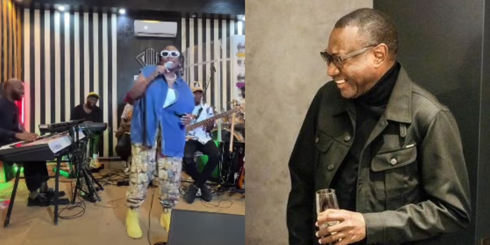 "Rich kid doings”- Teni sings for Femi Otedola on his birthday, calls him bestfriend (Video)