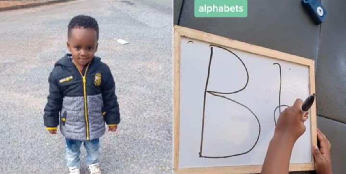 "Genius in the making" - 3-year-old toddler writes 'tomato' and more, including numbers (Video)