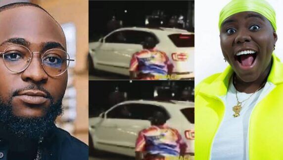 Moment Teni chases after Davido's car before achieving limelight resurfaces