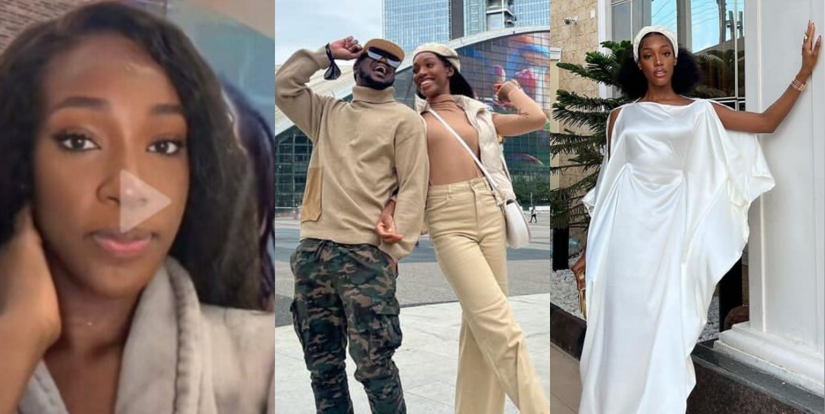 Reactions pour an as Ivy Ifeoma vows to stand by Paul Okoye, declaring him as her man