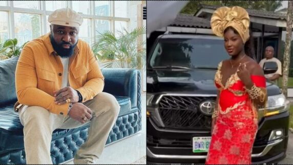 Harrysong celebrates wife's birthday with a reminder