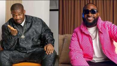 Don Jazzy reacts as Davido describes him as his mentor (Video)