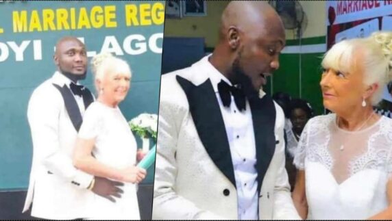 Nigerian man weds older British woman