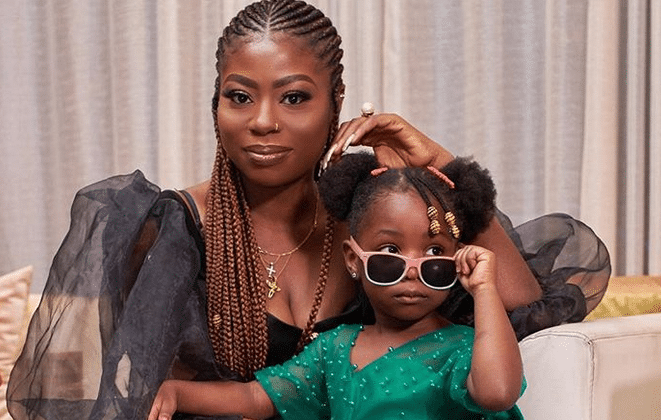 "As a mom and dad, I can't wait to change my daughter's name" - Sophia Momodu announces