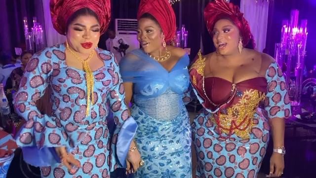 bobrisky at alesh sanni's 30th birthday