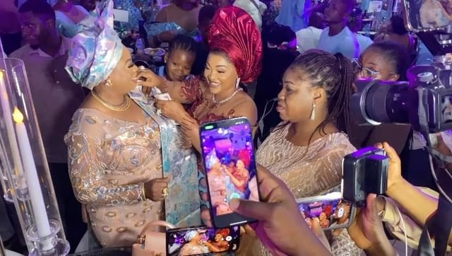 mercy aigbe at alesh sanni's 30th bithday
