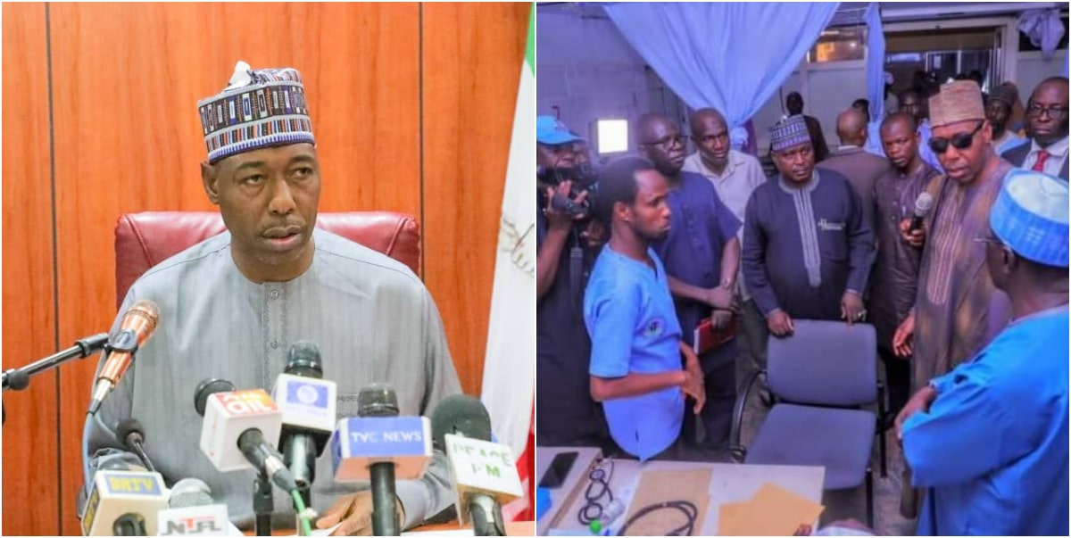 Zulum fumes over rejection of accident victims by Borno hospital staff