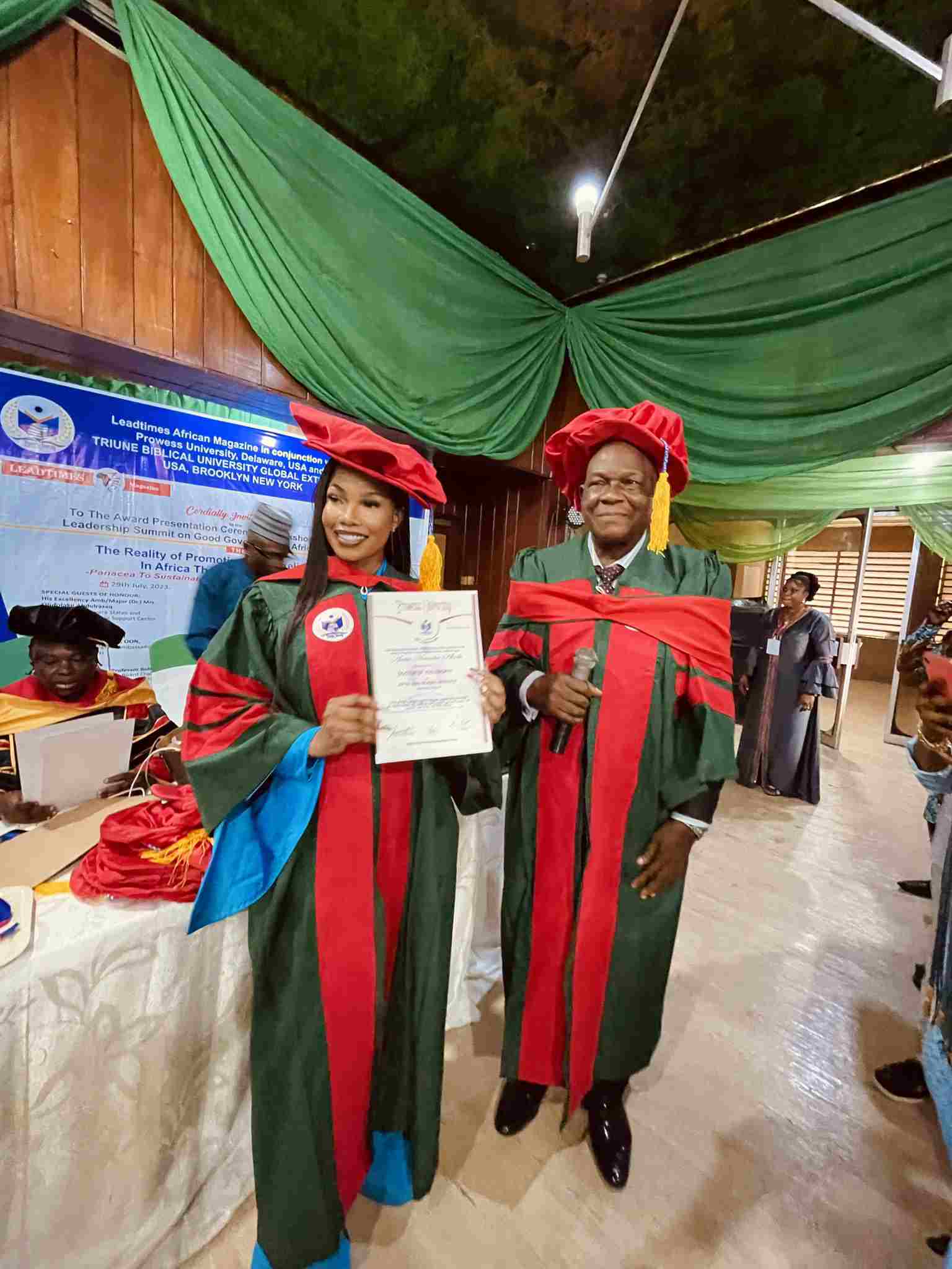 Dr Tacha degree